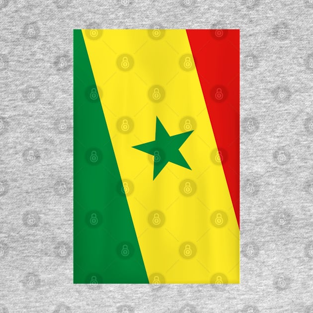 Flag of Senegal by RubyCollection